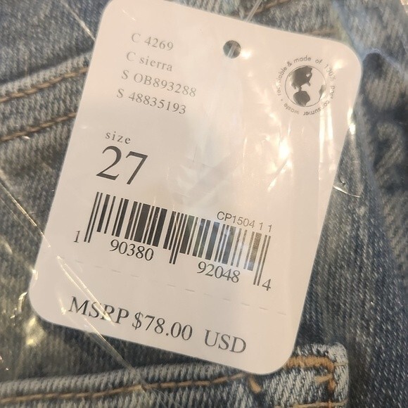 Free People Raw High Rise Jegging size 27 in sierra color - Picture 8 of 10
